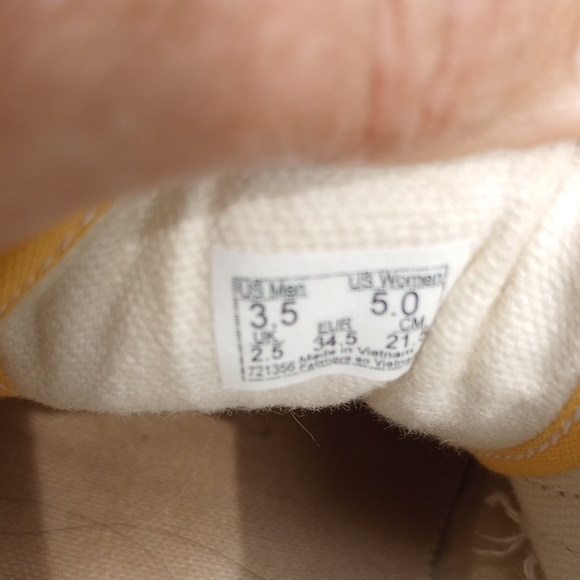 VANS Blue and Yellow Sneakers - Picture 4 of 6